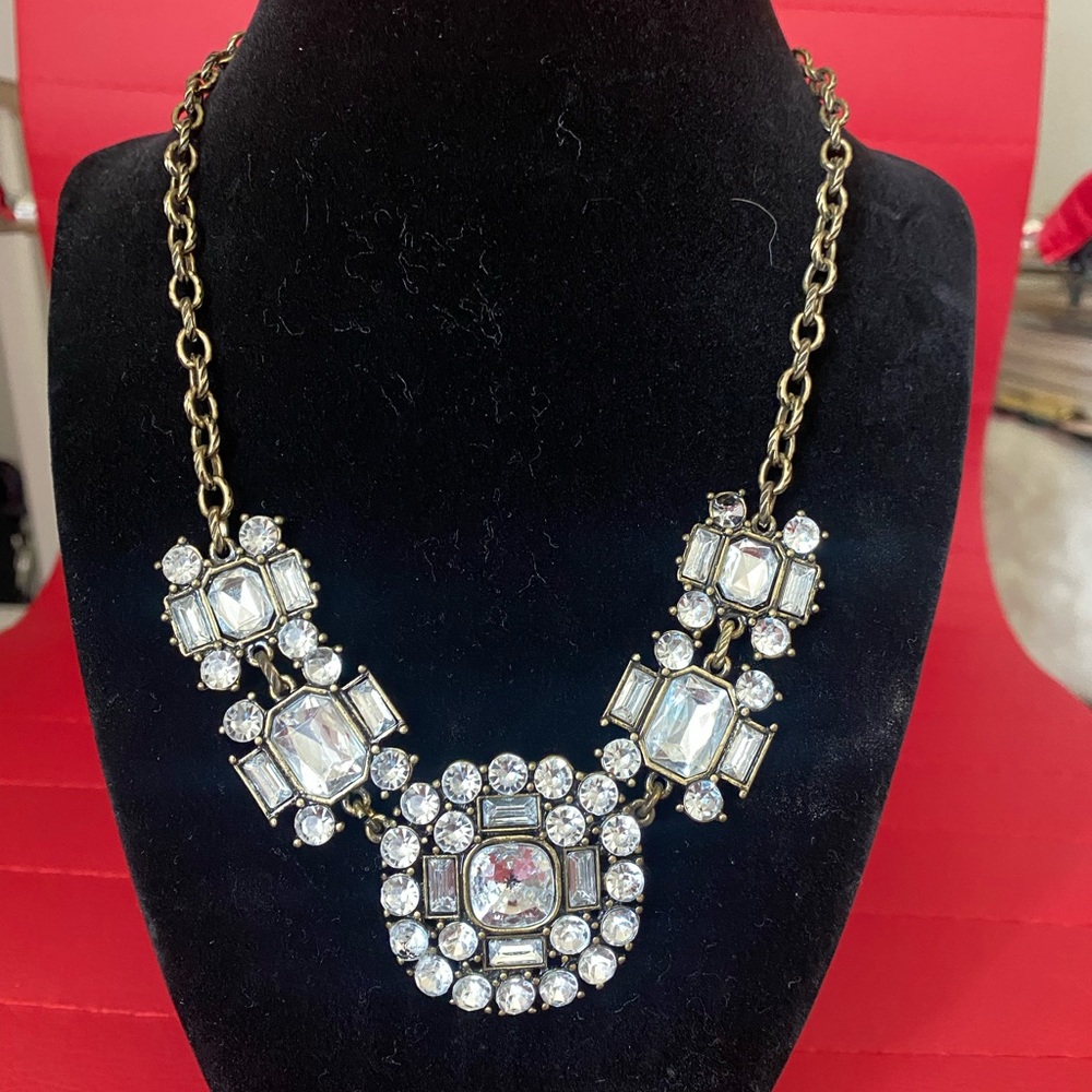 J.crew statement necklace set